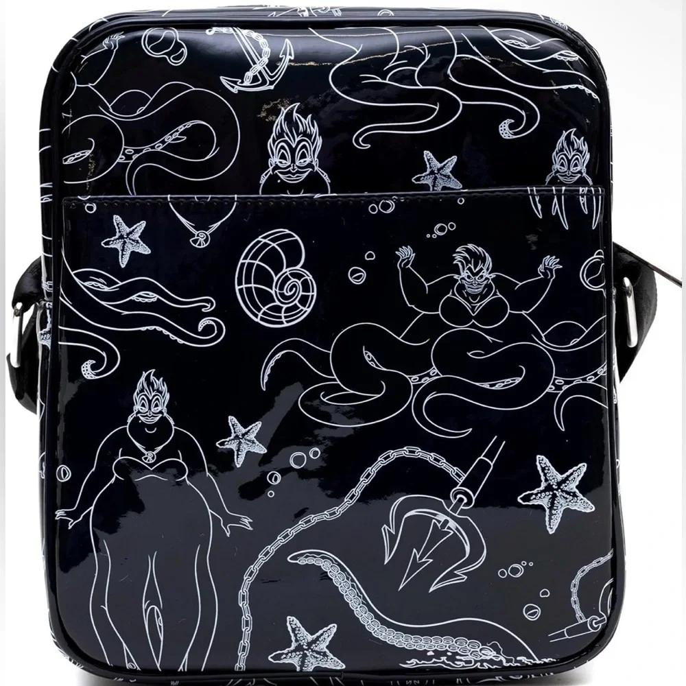 NWT Buckle-Down Disney The Little Mermaid Villain Ursula Poses Crossbody Bag - Picture 5 of 13